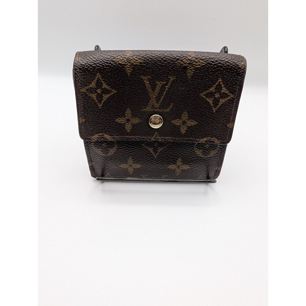 LOUIS VUITTON Monogram Portefeuille Elise Wallet Authentic Bifold